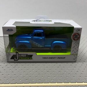 Jada Blue Chevy Pickup Die-Cast Toy Truck